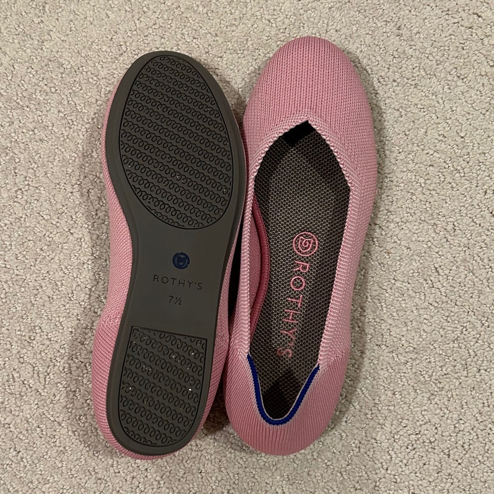 Rothy's The Flat Begonia (Retired) Round Toe Size… - image 4